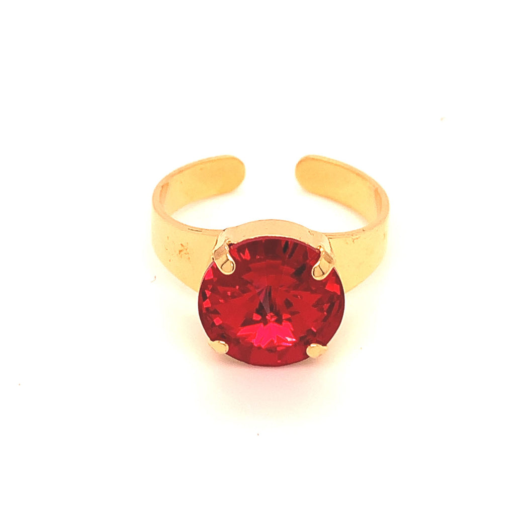 FAVOURITE RING RUBY RED