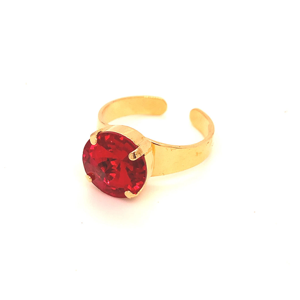 FAVOURITE RING RUBY RED